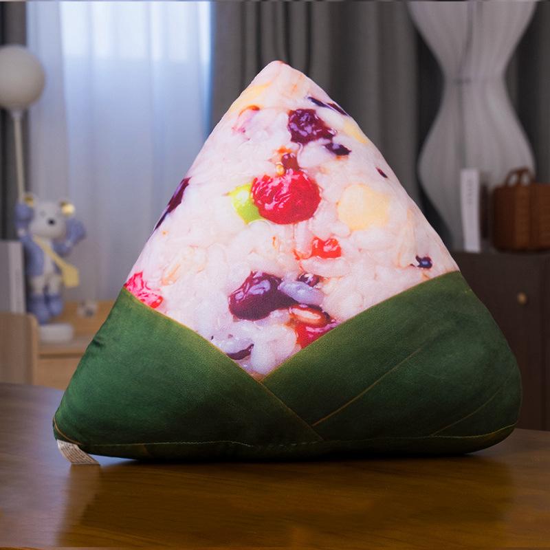 Dragon Boat Festival Zongzi Throw Pillow Doll Creative Zongzi Gift Plush Toy Doll Middle School College Entrance Examination Graduation Inspirational about 40cm 2290₽