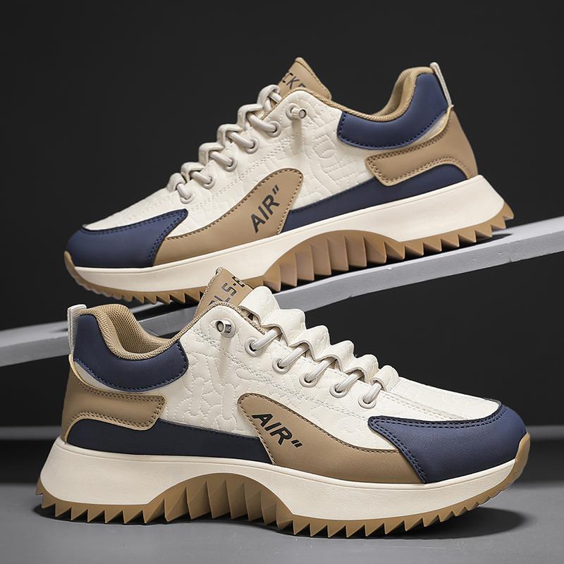 Fashion CYYTL Mens Sneakers Casual Shoes Outdoor Tennis Hiking Walking Sports Running Platform Leather Fashion Luxury Designer Students