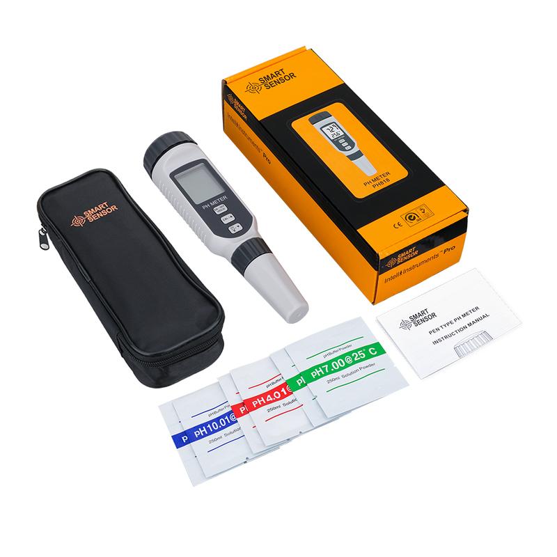 Professional pH Meter Pen Type Water Quality Tester Acidometer PH Acidity Meter for Aquarium Acidimeter Water Measuring PH818