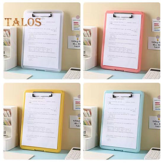 Hemşirelik Öğrenci Panosu 2'si 1 Arada Depolama Katlanabilir Pano Su Geçirmez A4 Boyutu Kağıt Depolama Bölmeleri Pano Kutusu