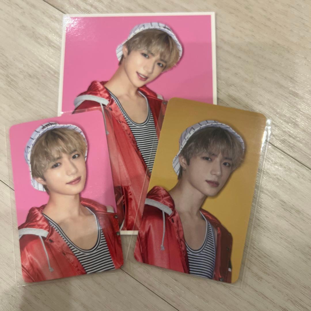 [USED] TXT Beomgyu MAGIC HOUR Postcard Bonus Photocard (weply Rare)