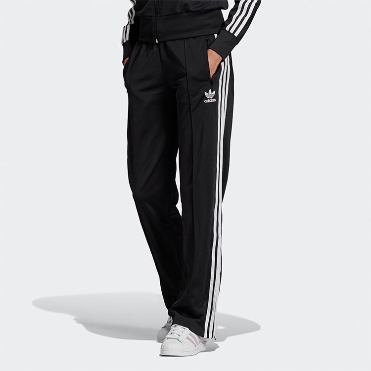 adidas Womens Firebird Track Pants Black/White Women Streetwear ED7508