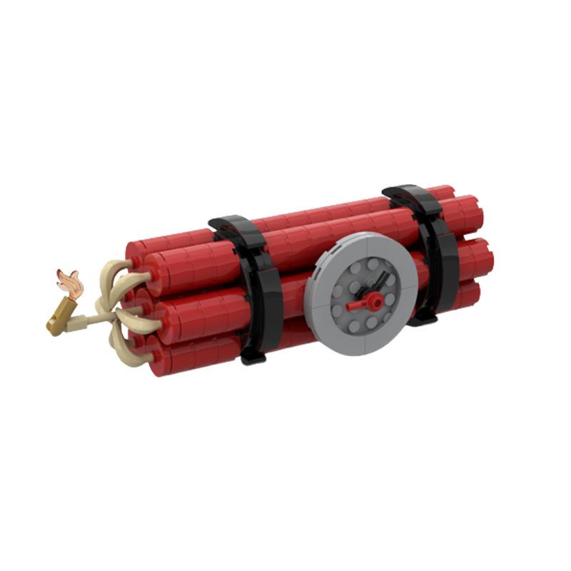 Bomb Building Block Timer Blasting Model Assembly Toy Compatible Small Particle Set