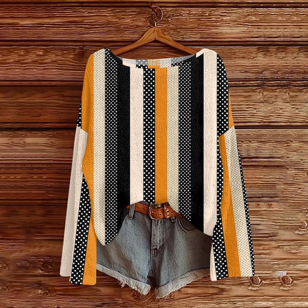 Mikiny pro ženy Pletený svetr Roztomilá košile Podzimní svetr s výstřihem