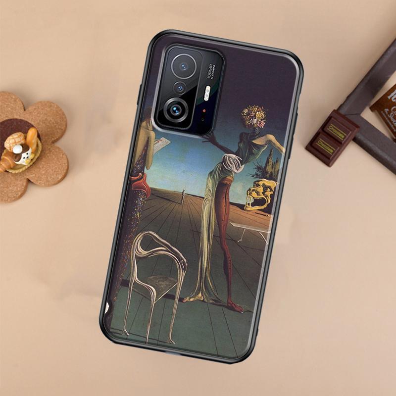 Salvador Dali Kunst-Hülle für Xiaomi POCO X7 Pro X3 X5 X6 F3 F5 F6 M6 Pro 11T 12T 13T 14T Pro 13 14 Ultra Abdeckung