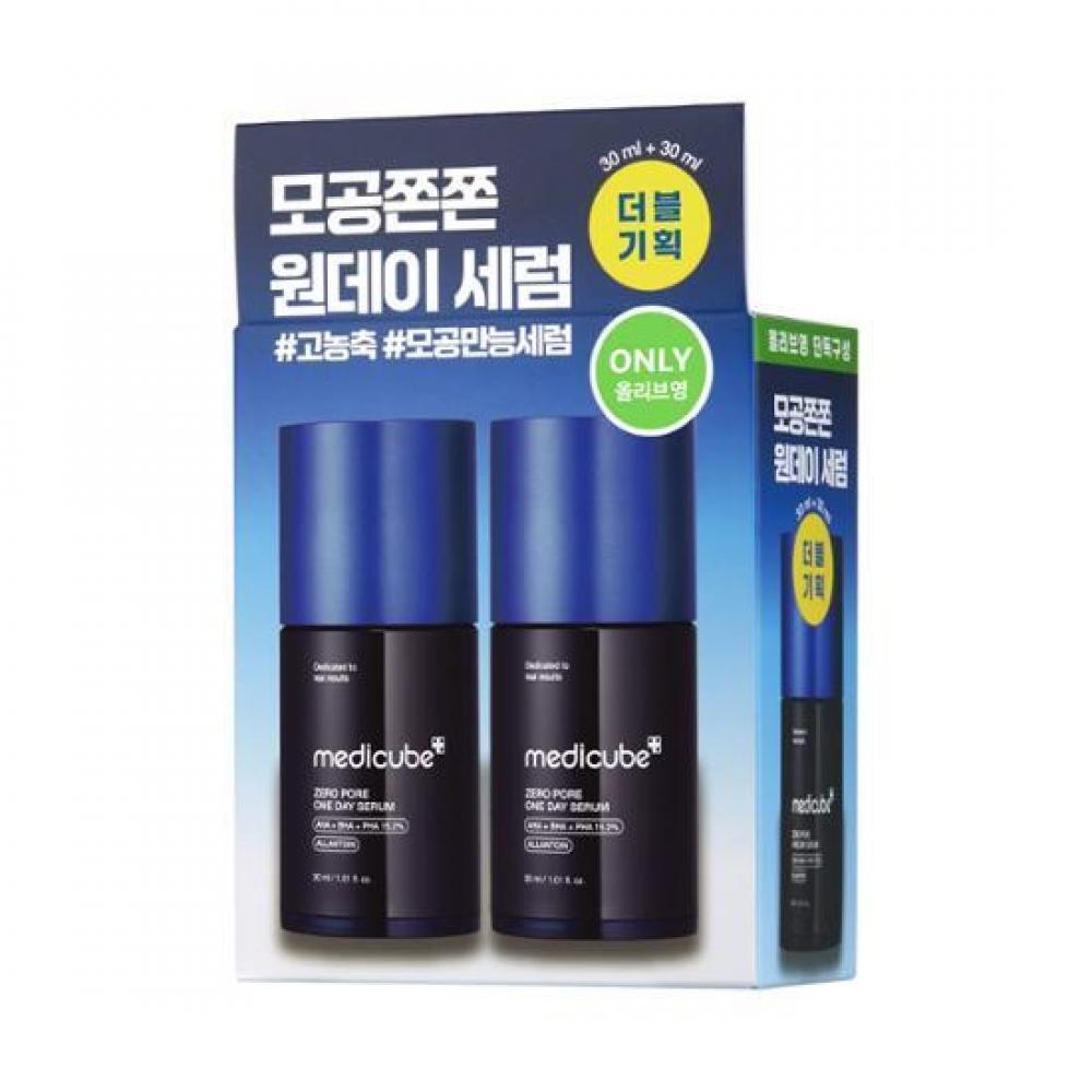 Medicube [1+1 Pore All Purpose] Medicube Zero Pore One Day Serum Double Plan  30ml+30ml 