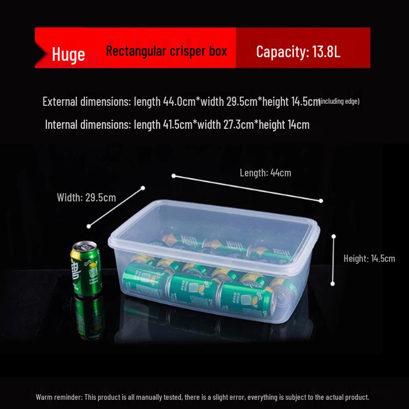 KunYue Transparent Plastic Food Storage Container
