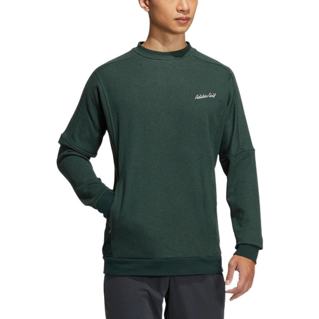 Adidas Sweatshirts Men's Green Crew Neck Moderate Regular HG3262