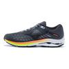 Mizuno Scarpe da ginnastica Wave Rider 24 'Castle Rock Solar Orange' J1GC200316