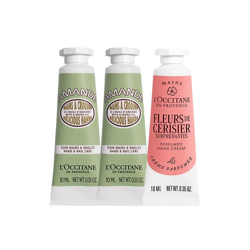 L'occitane Hand Cream Sample Trio