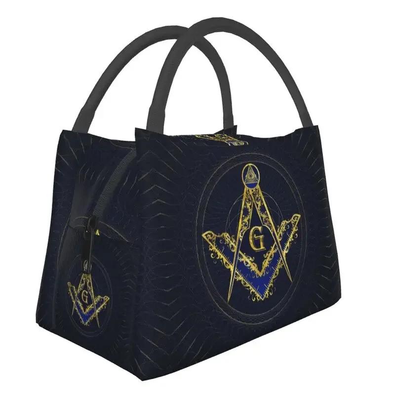 

Золотой логотип Freemason портативные ланч-боксы для масонского охладителя Mason термоизолированная сумка для обеда офисный рабочий контейнер для пикника 28x17x16CM армия зеленый