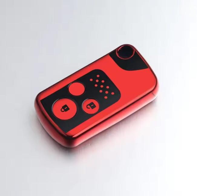 Button Tpu 3 2 New Car Key Fob Case Cover Shell Holder For Honda Crv Fit Shuttle Fried Freed Spike Stepwgn Rg1 Spada Crz Keychain Protector
