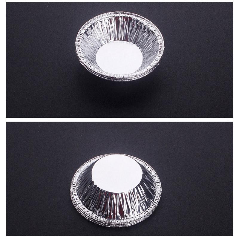 250 buc. Cești din folie de aluminiu de unică folosință pentru copt pentru brioșe, pentru cupcake, pentru formată, pentru tartă cu ouă