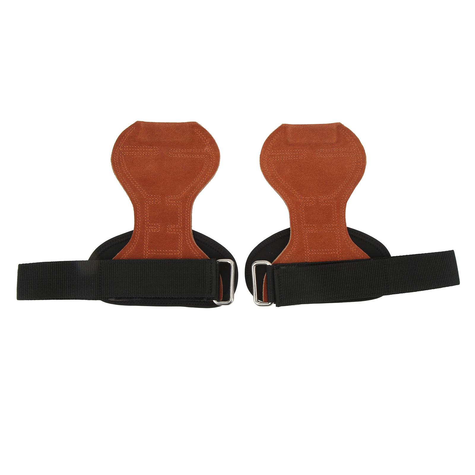 Imitation Cowhide Palm Protector Hard Pull Grip Band Hand Support Brace Wrist Palm Protector