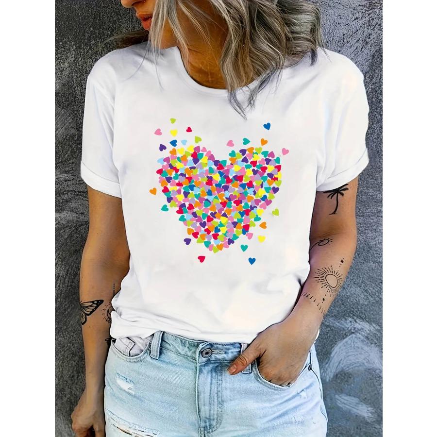 

Повседневная футболка с коротким рукавом, модная, оверсайз, с 3D-принтом, для мужчин, удобная, летняя, с круглым вырезом 6XL