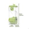 Bird Cage Feeder ,Automatic ,Clear Leakproof Parrot Food Container for Finch Canary Budgies