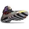 New LiNing WOW 10 Zoo Cushioned Slip Resistant Mid Top Basketball Shoes Men's Black Purple Blue ABAS075-3