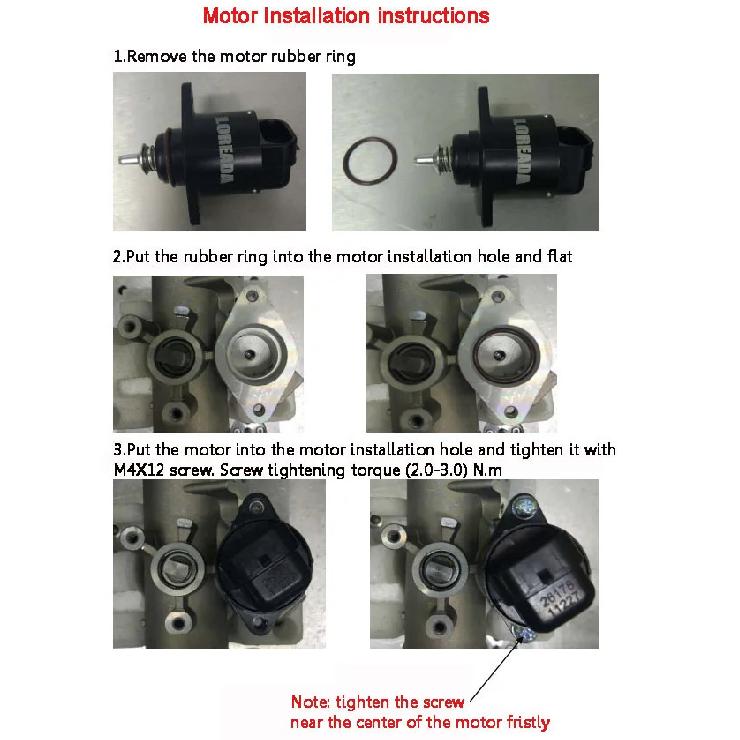 Stepper-Motor MDQ100041 MDQ100040 MLZ100050IAC Idle Air Control 5 Pin Valve Fit for MG MGF Rover 200 1995 1996 1997 1998