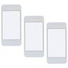 3PCS Top Screen Lens for New 2DS XL Resin Game Console Upper Top Screen Lens Replacement Cover with Adhesive