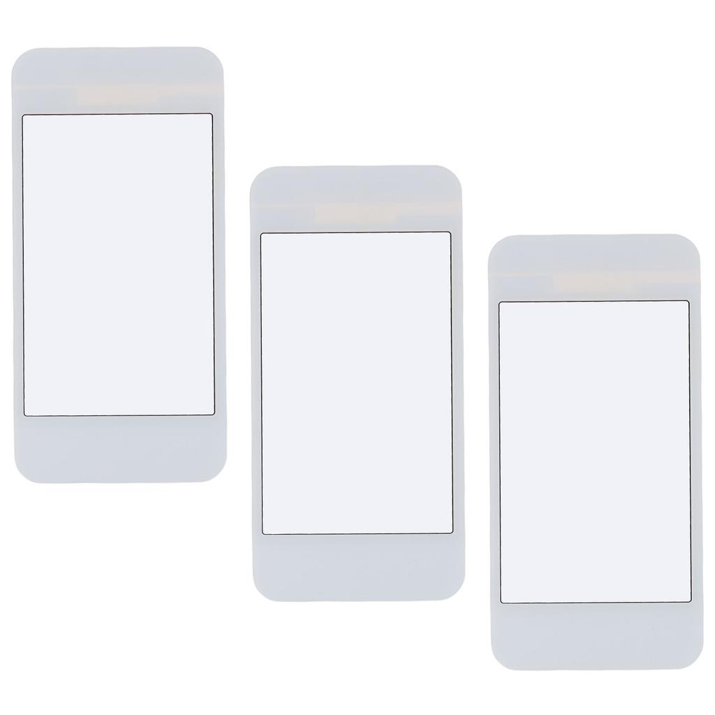 3PCS Top Screen Lens for New 2DS XL Resin Game Console Upper Top Screen Lens Replacement Cover with Adhesive