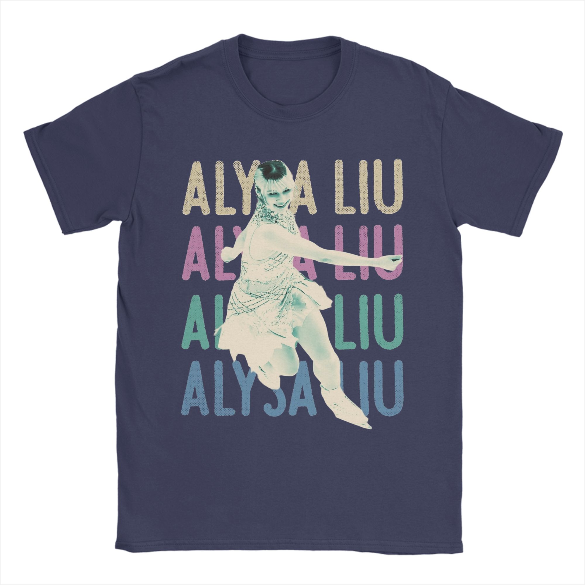 

Cool Alysa Liu Figure Skating TShirt Unisex Round Neck 100 Cotton T Shirt Short Sleeve Tee Shirt Graphic Printed Clothing 4XL