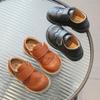 Flats Heels Baby Boy Shoes Soft Leather British Boys Formal Party Shoe Kids Dress Shoes Office Black Brown Children Shoes F12224