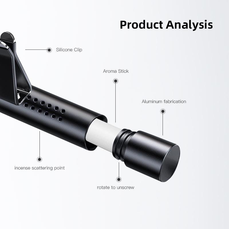 2026 Varm Bilklistremerke Bil Luftuttak Parfymeklips Duftspreder Tilbehør For Peugeot 206 307 308 3008 207 208 407 408 50