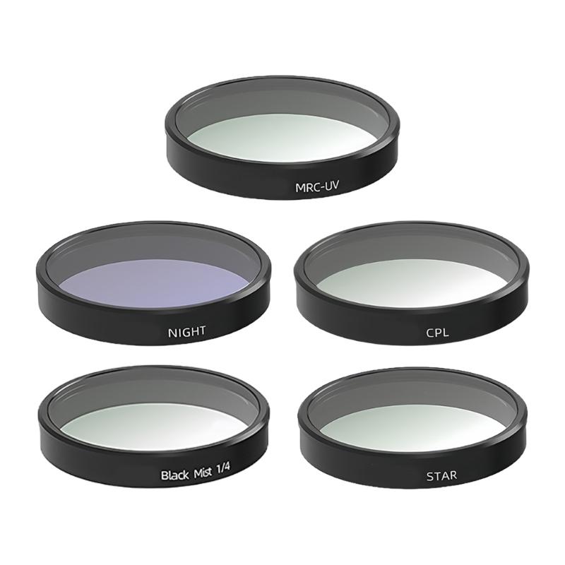 Lightweight Multiple Effect Camera Lens Filters Set For Photography Sports Cameras Optically Glass With Aluminum Frame