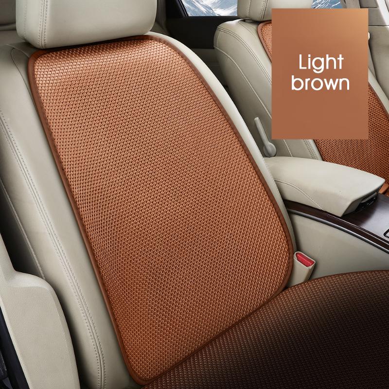 Coprisedile per Auto Estivo Traspirante Seta Ghiacciata Antiscivolo Protezione Sedile Auto Pad Universale per Uomo Donna Accessori Interni Auto