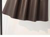 High-Waisted Coffee PU Leather A-Line Skirt - Autumn/Winter 2025 Mid-Length Slimming Pencil Design