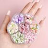 Pink Rose Flower Rose Nail Decorations Manicure Ornaments Rose Nail Rhinestones  Girls/Lady