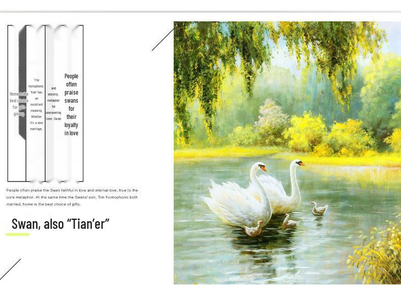 Ceramic Swan Ornaments: Elegant Home Decor for Living Room, Wine Cabinet, or Wedding Gifts