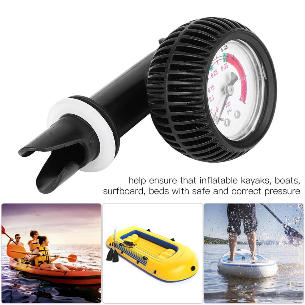 Air Pressure Gauge for Inflatable Kayak Boat Surfboard Pump Safety Barometer Barometer Pressure Gauge Air Pump Pressure Gauge