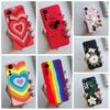 Für Xiaomi 12 Pro 5G Hülle Xiaomi 12 Lite Fundas Liebesherz Regenbogen Weiches TPU Handyhülle Für Xiaomi Mi 12Pro 12Lite Mi12 12X Abdeckung
