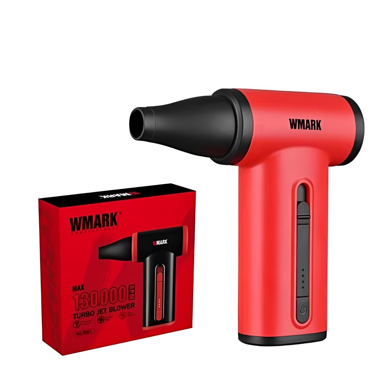 

WMARK Vacuum Cleaner Powerful Vacuum Handheld Dust Blower Cordless Hair Dryer 130000 RPM Mini Outdoor Home Appliance NG-TB001 красный