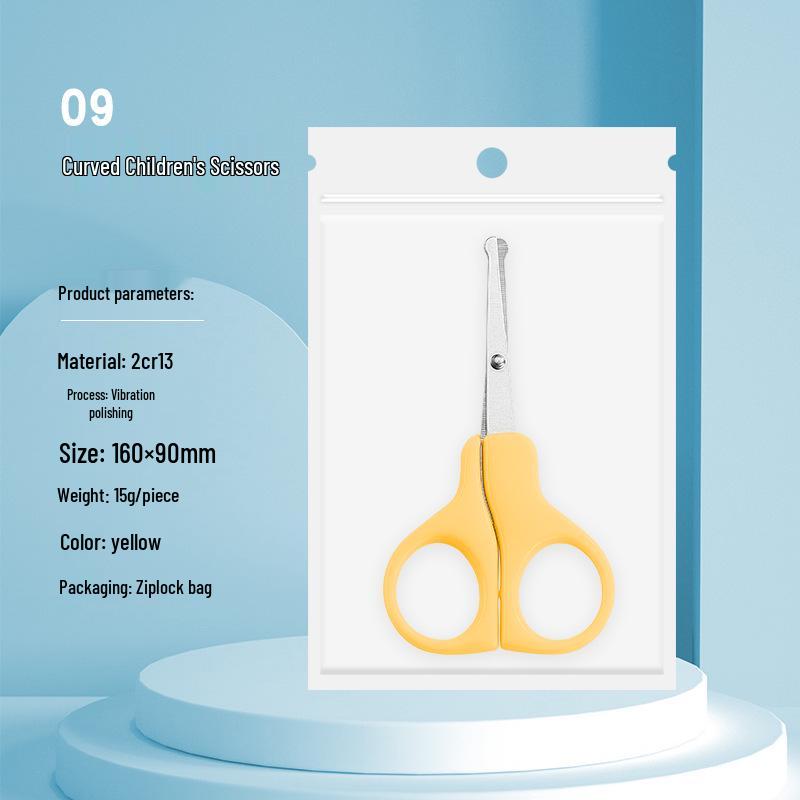 Popular Baby Nail Clipper Set: Safe, Anti-Pinch Clipper & Scissors for Newborns