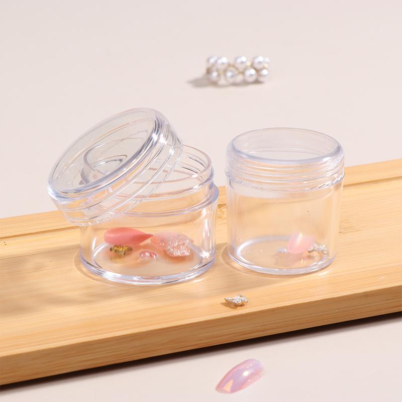 Kunststoff Transparent Aufbewahrungsbox Etui Für Nail Art Schmuck Diamant Stickerei Handwerk Perle Pille Halskette Armband Halter Werkzeug