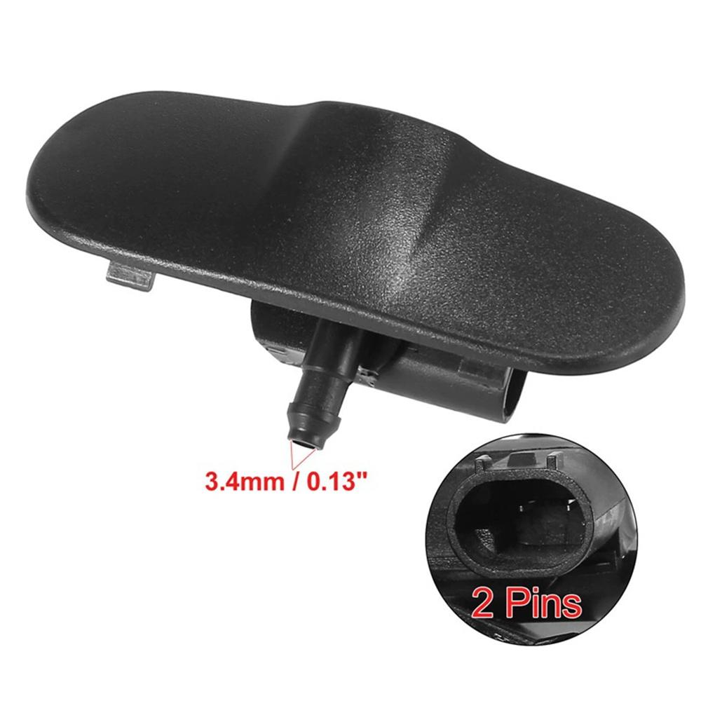 2Pcs Car Front Windscreen Washer Spray Nozzle Jet L&R For A6 A3 A4 A5 A6 Q3 Q7 4GD955987 4GD955988 8T0955987B