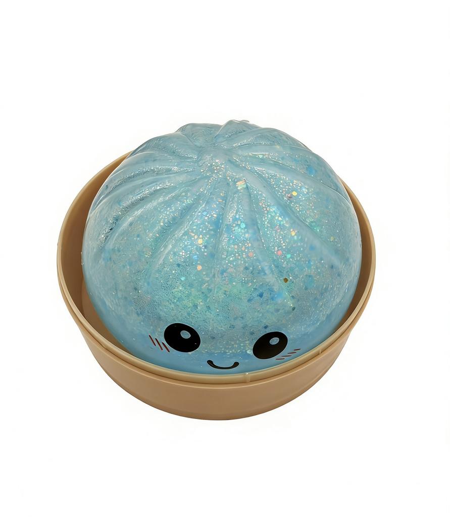 Cartoon Squishy Plasticity Buns Toys Transparency Squeeze Toy Relieve Stress Funny Anti-Stress Sensory Toy Adult Trendy Toy Gift