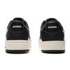 Li Ning Common 80s Fashion Trend Slip Resistant Abrasion Resistant Low Top Skateboard Shoes Men's Black White AGCU157-1