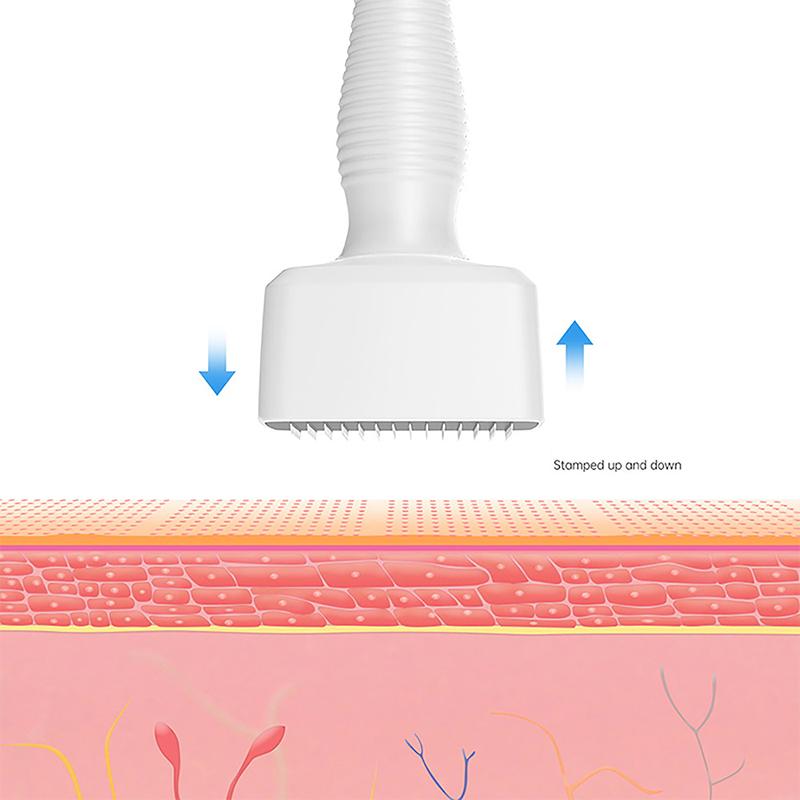 140A  Adjustable Micro Needle Length 0~3Mm Medical Needles Derma Stamp For Face Skin Care Treatment Wrinkle Improve Hyaluronic