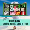 Animal Bee Soft Beach Towel Custom Name Text Towel Portable Beach Pool Travel Beach Towel Beach Outdoor Camping Outdoor Pool Towel Absorbent Bath Towe