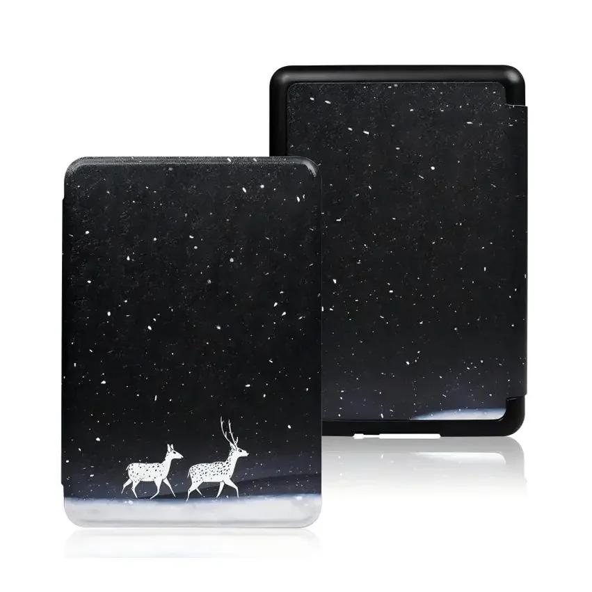 For Kindle Colorsoft Signature Edition 1st Generation Case 7 inch 2025 Leather Case Auto Sleep Cover Paperwhite 12th Gen Funda