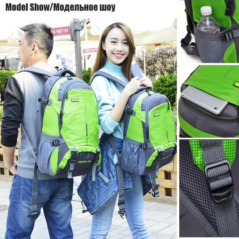 45л водонепроницаемый рюкзак для улицы — фото 7