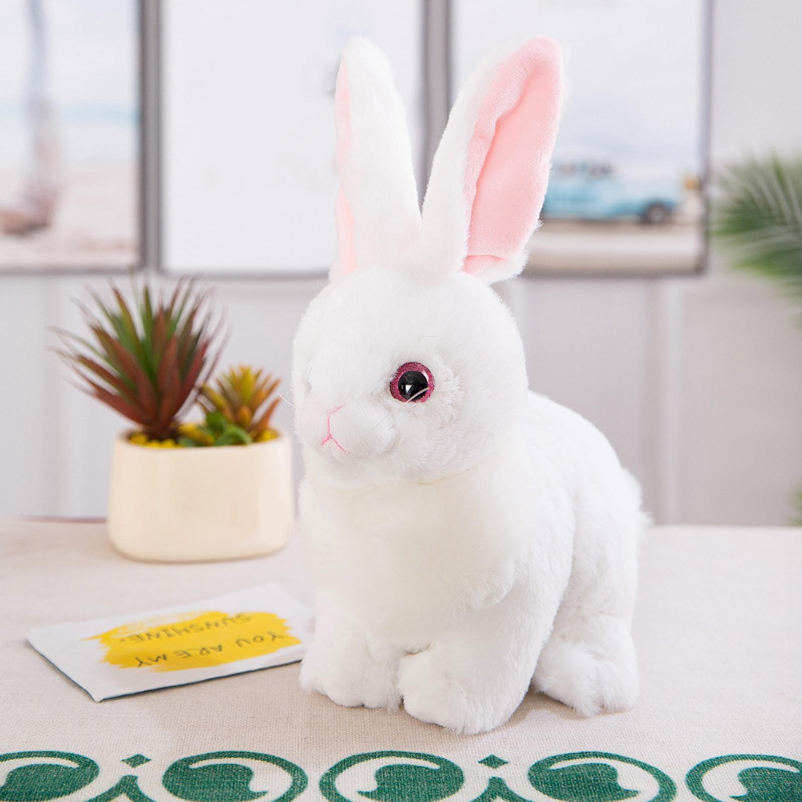 

Adorable Plush Easter Bunny - Perfect for Room Decor or Ornament White 25cm