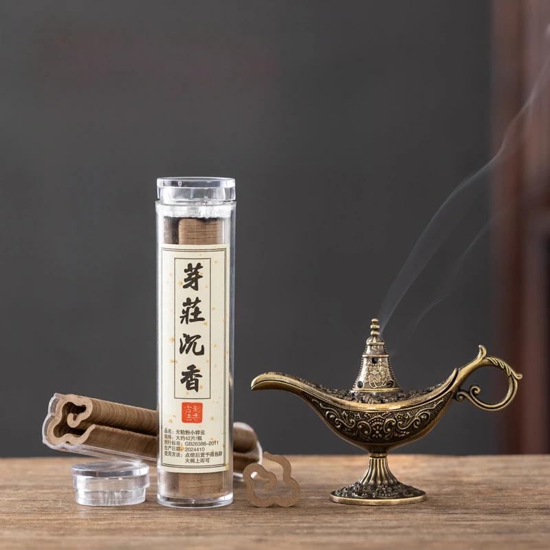 

Aladdin s Magic Lamp Incense Burner Alloy Plate Incense Burner Agarwood Sandalwood Tent Incense Tea Ceremony Ornaments