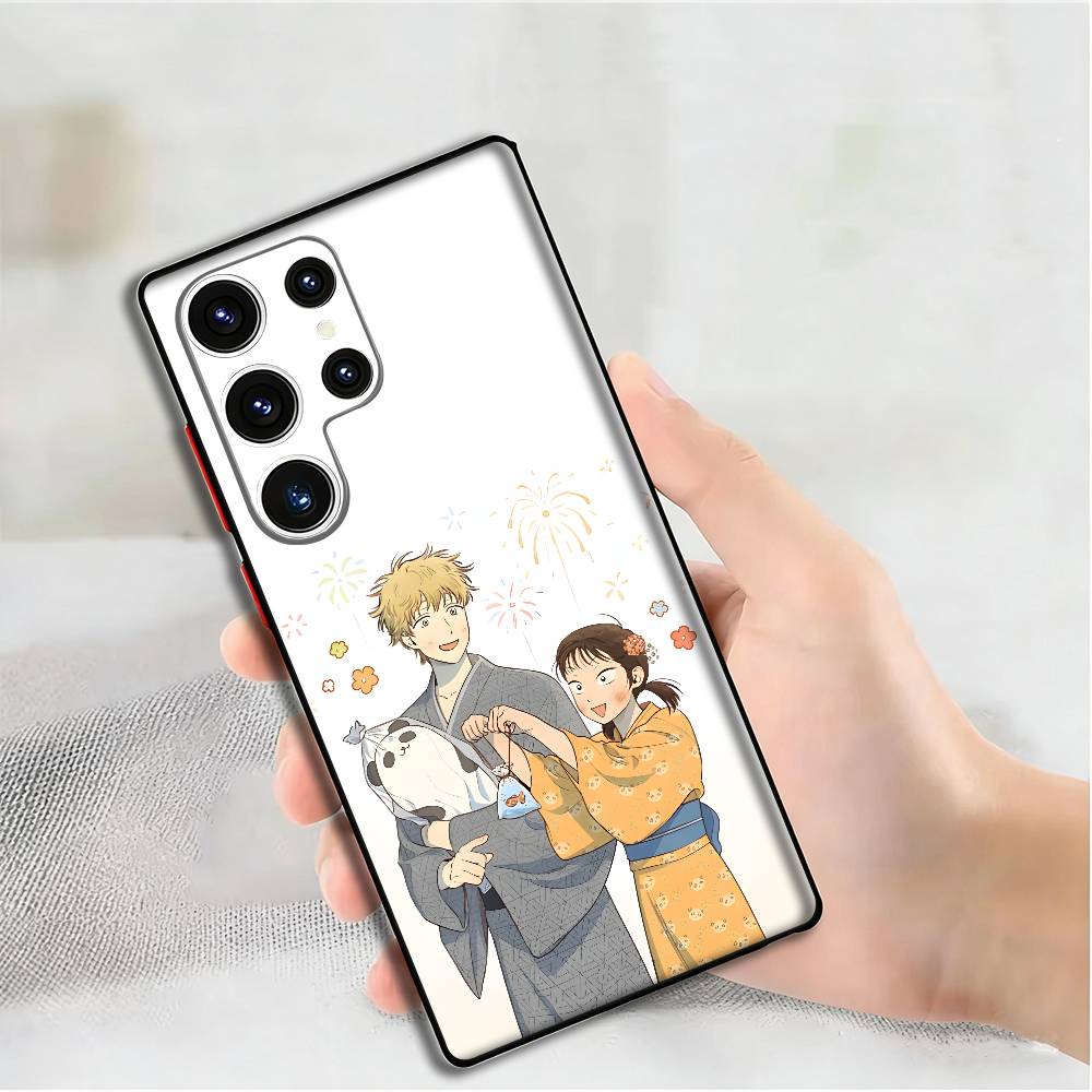 Anime K-Kai U-Uka Handy Silikonhülle für Samsung S24 22 20 23 21 20 Ultra Plus Lite 5G Druckabdeckung