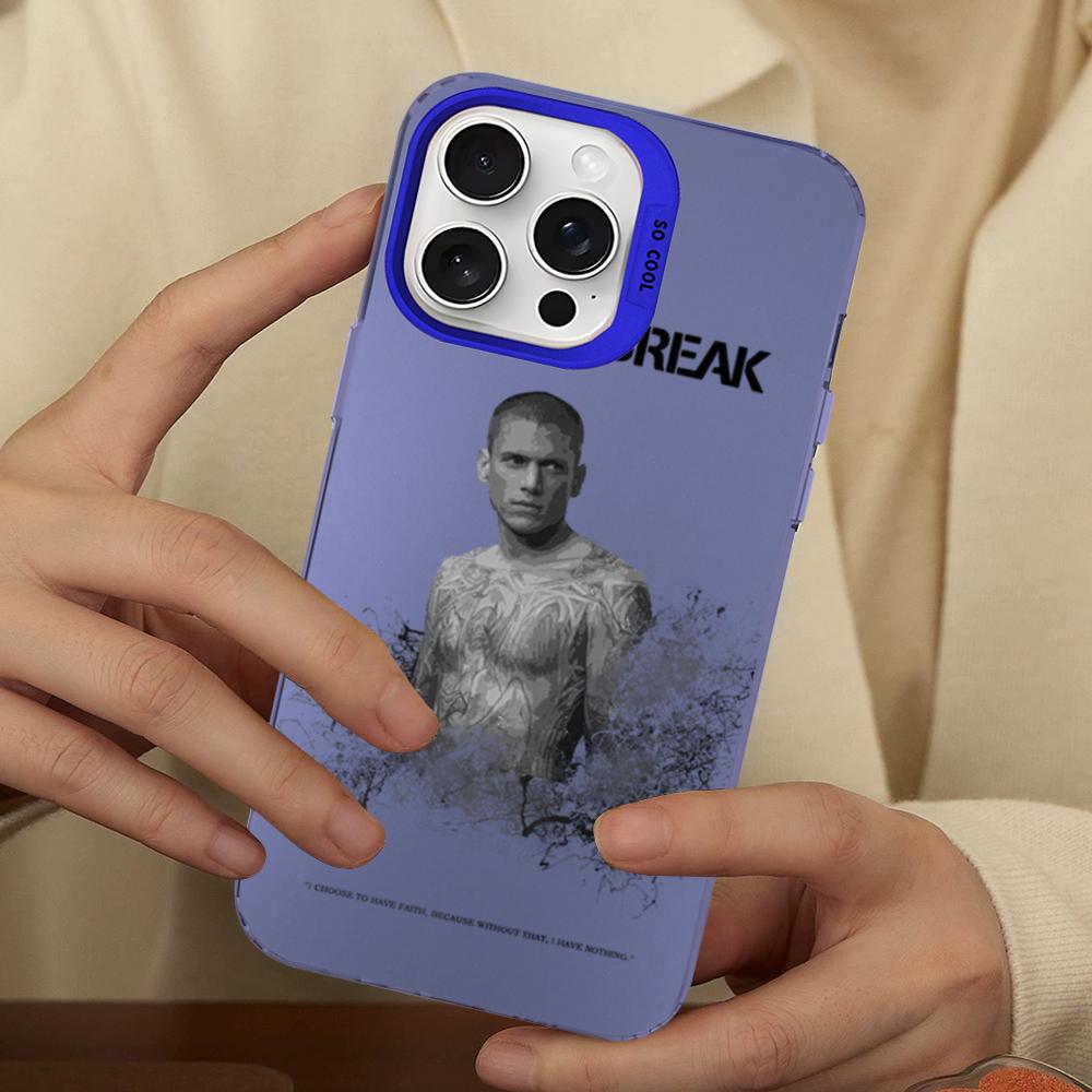 Prison Break Phone Case For IPhone 16 15 14 13 12 11 Pro Max X XR XSMAX 8 7 Plus Matte Shockproof Back Cover