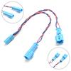 Car Speaker Plugs Cable Y Type Cable Plug For BMW F10 F11 F20 F30 F32 1 3 5 Series Speaker Adapter Plugs Cable Y Splitter