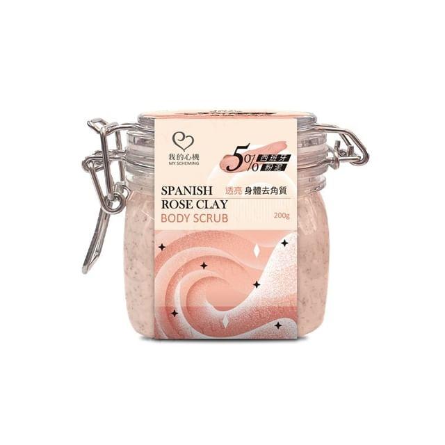 My Scheming - Spanish Rose Clay Body Scrub 200g